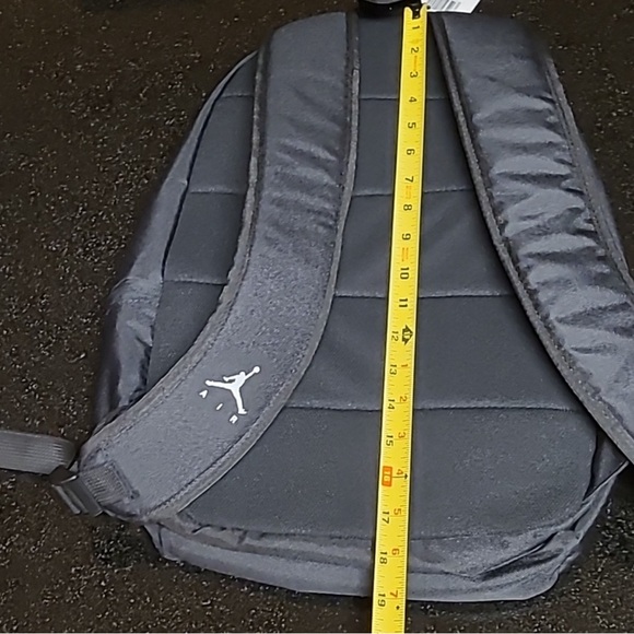 New Nike Air Jordan Jumpman Backpack (Black) 9A0289-F66 13” Laptop - Picture 5 of 7